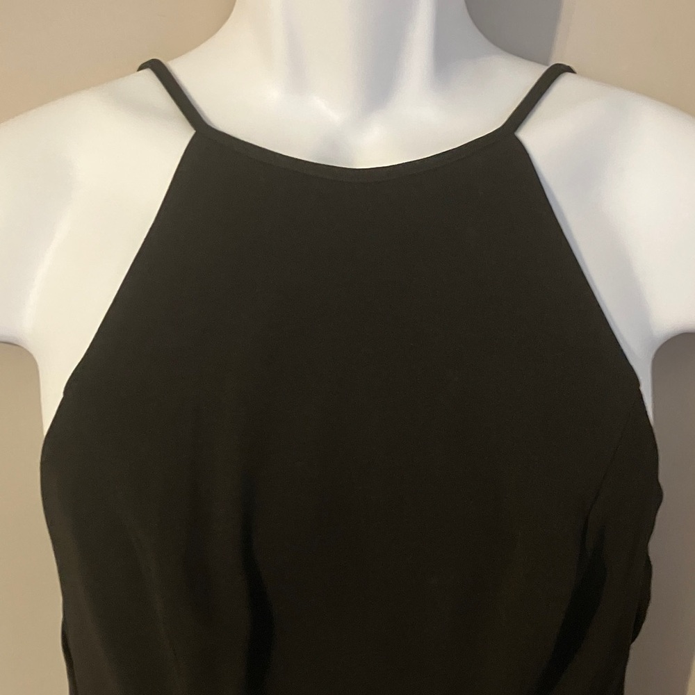 City Triangles Black Strap Dress Sz 9 - Picture 9 of 11